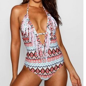 Plunge swimsuit